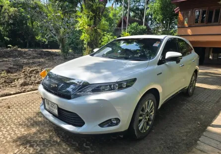 2014 Toyota HARRIER 2.5 Hybrid รถบ้านมือเดียว