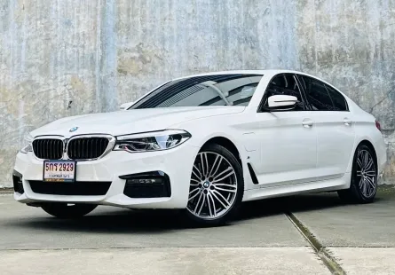 2020 BMW 530e 2.0 M Sport รถเก๋ง 4 ประตู ฟรีดาวน์ รถบ้านมือเดียว ไมล์น้อย 