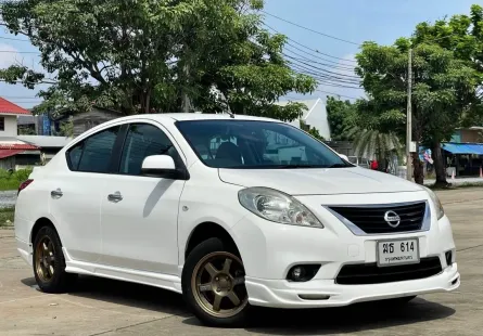 2012 Nissan Almera 1.2 VL รถเก๋ง 4 ประตู เจ้าของขายเอง รถสวยไมล์แท้ 