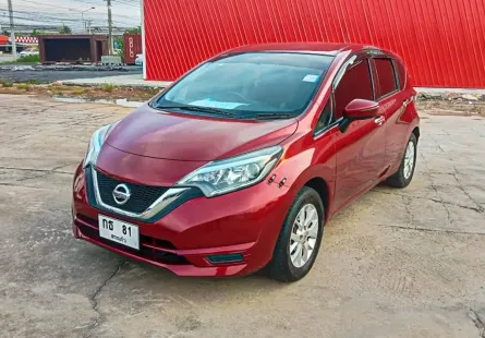 2018 Nissan Note 1.2 V รถเก๋ง 5 ประตู ผ่อนเริ่มต้น 4,*** บาท