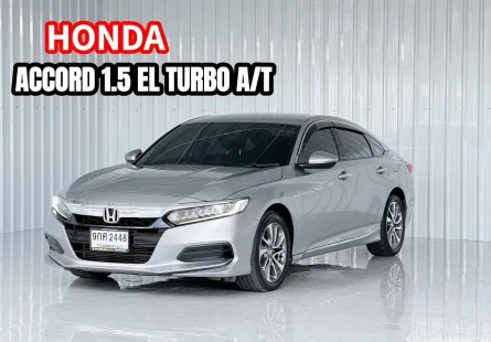  Honda ACCORD 1.5 ELTURBO รถเก๋ง 4 ประตู รถสภาพดี มีประกัน