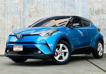 2019 Toyota C-HR 1.8 HV suv ออกรถง่าย รถบ้านไมล์น้อย 