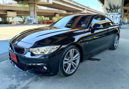 2017 BMW 420d 2.0 M Sport รถเก๋ง 2 ประตู ไมล์น้อย มือเดียวป้ายแดง 