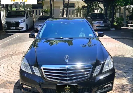 2010 Mercedes-Benz E250 CGI 1.8 Avantgarde รถเก๋ง 4 ประตู รถสวย