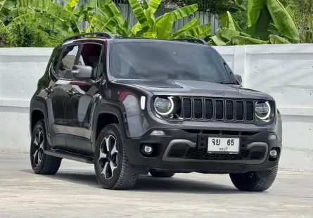 2021 JEEP RENEGADE, TRAILHAWK 1.3 PHEV4Xe สีเทา ออโต้ ขับ4 มือเดียวป้ายแดง