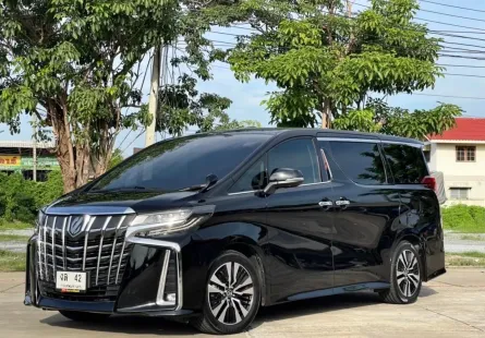 2020 Toyota ALPHARD 2.5 รถตู้/MPV เจ้าของขายเอง รถบ้านมือเดียว ไมล์น้อย 