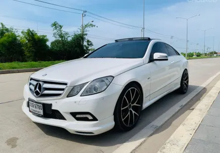 ใช้น้อย มีประวัติเข้าศูนย์ตลอด 🚩MERCEDES-BENZ E250 COUPE CGI AMG W207 ปี 2011    