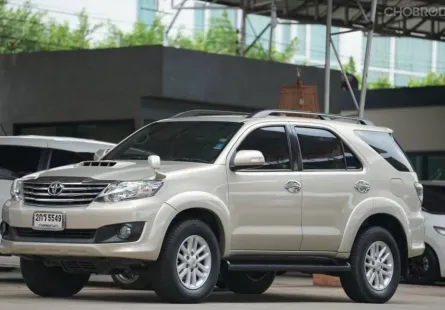 ขาย รถมือสอง 2012 Toyota Fortuner 3.0 V SUV 