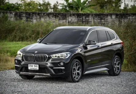 🔥 SUV สุดหรู เหมาะกับสายเดินทางสุดๆ ภายในเบาะน้ำตาล ตัด Material ดำ BMW X1 2.0 sDrive18d xLine SUV 