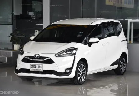 2020 Toyota Sienta 1.5 V mpv รถบ้านมือเดียว ออกรถฟรีดาวน์