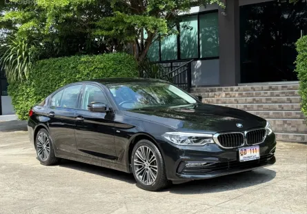 2018 BMW 520D SPORTLINE G30 รถออกศูนย์ BMW THAILAND รถวิ่งน้อย ประวัติศูนย์ครบ รถไม่มีอุบัติเหตุครับ