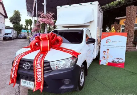 🅰️2019 Toyota Hilux Revo 2.4 ตู้แห้ง ความสูง 180 ซม เปิดได้ 2 ด้าน ด้านข้างและด้านหลัง