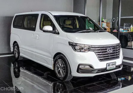 2018 Hyundai Grand Starex 2.5 Premium รถตู้/ van มือเดียวออกห้าง ไมล์แท้ รถเข้าศูนย์ลอด ดอกเบี้ย0%