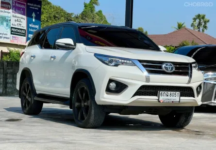 2017 Toyota Fortuner 2.8 TRD Sportivo SUV รถบ้านมือเดียว