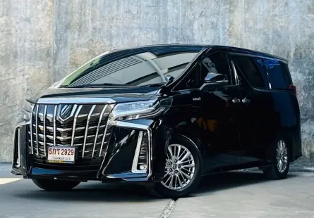 2020 Toyota ALPHARD 2.5  SRC HYBRID E-Four รถตู้/MPV รถบ้านมือเดียว  ไมล์น้อย 