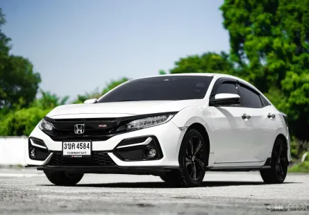 HONDA Civic FK 1.5 Turbo RS ปี 2021 เลขไมล์ 50,000 กม.เท่านั้น มือเดียวป้ายแดง 