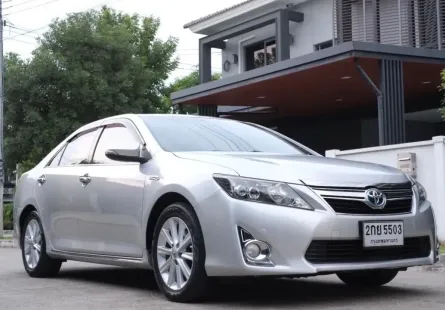 ขาย รถมือสอง 2013 Toyota CAMRY 2.5 Hybrid รถเก๋ง 4 ประตู 