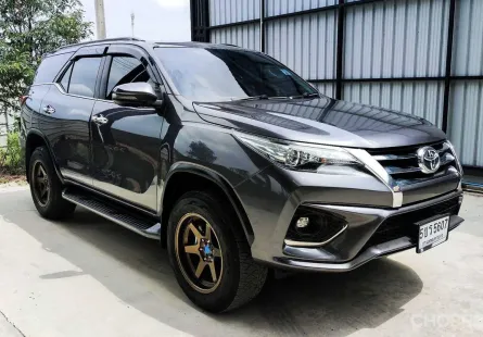 2018 Toyota Fortuner 2.4 V SUV มือเดียวออกห้าง ดอกเบี้ย 0%