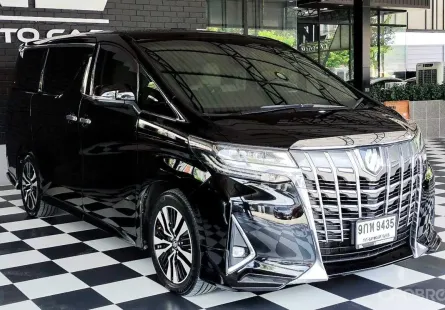 2019 Toyota ALPHARD 3.5 รถมือเดียวออกห้าง ไมล์แท้ ดอกเบี้ย 0%