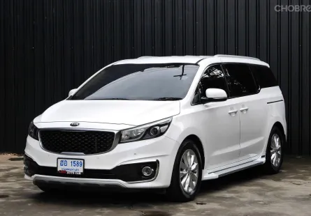 2018 Kia Grand Carnival 2.2 EX  รถบ้านมือเดียว เข้าศูนย์ตลอด