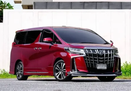 2022 Toyota ALPHARD 2.5 รถตู้/MPV ไมล์น้อย รถบ้านมือเดียว สีเดิมทุกชิ้น ประวัติดี 