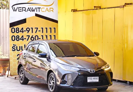 Toyota yaris 1.2 Sport Hatchback ปี 2020 เกียร์ Auto 5 ประตู รถสวยตัวถังบางเดิม  สภาพใหม่ป้ายแดง