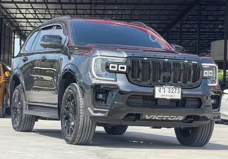 2023 FORD EVEREST, 2.0 TURBO SPORT Plus แพ็คเกจออฟชั่นเพิ่มจากโรงงาน สีเทา เครื่องดีเซล 