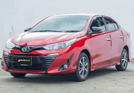 2019 Toyota Yaris Ativ 1.2 S+ คันนี้รถสวยสภาพใหม่มาก ไม่แตกต่างป้ายแดง