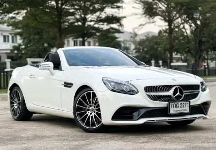 2018 Mercedes-Benz SLC300 2.0 AMG Dynamic รถเปิดประทุน เจ้าของขายเอง รถบ้านมือเดียว ไมล์น้อย รถสวย