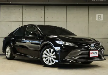 2019 Toyota Camry 2.5 Hybrid Sedan AT  ไมล์เเท้ มือเเรกจากป้ายเเดง B168