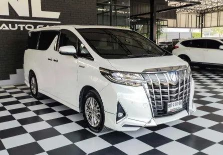 2019 Toyota ALPHARD 2.5 HYBRID MPV รถสวย มือเดียวออกห้าง รถเข้าศูนย์ตลอด ดอกเบี้ยถูก