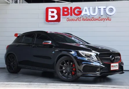 2016 Mercedes-Benz GLA45 2.0 W156 AMG 4MATIC 4WD AT ไมล์แท้ 4หมื่น หายากมาก B2313