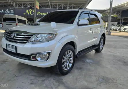 2014 Toyota Fortuner 3.0 V 2WD ฟรีดาวน์