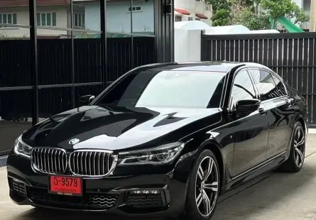 2017 BMW 730Ld 3.0 730Ld sDrive M Sport รถเก๋ง 4 ประตู ขายรถบ้าน  มือเดียวป้ายแดง 