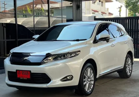 2015 Toyota HARRIER 2.0 PREMIUM SUV ออกรถง่าย รถบ้าน ไมล์แท้ ประวัติดี 