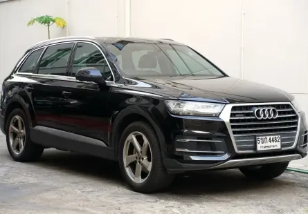 2019 Audi Q7 2.0 TFSI quattro S line 4WD SUV รถสภาพดี มีประกัน ไมล์แท้ มือเดียว 