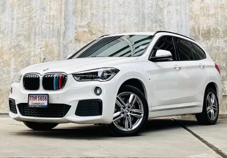 2020 BMW X1 2.0 sDrive20d M Sport รถเก๋ง 5 ประตู ออกรถง่าย รถบ้านมือเดียว ไมล์แท้ 