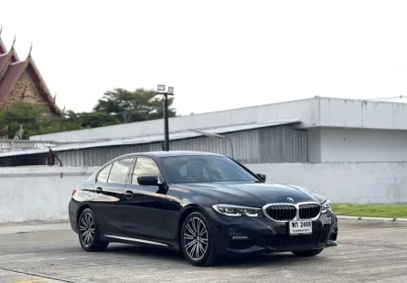 2021 BMW 320d 2.0 M Sport รถเก๋ง 4 ประตู ออกรถง่าย รถบ้านมือเดียว ไมล์น้อย 