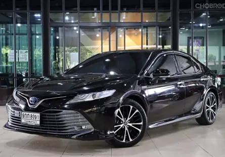 2019 Toyota CAMRY 2.5 HEV Premium รถเก๋ง 4 ประตู ดาวน์ 0% รถบ้าน ไมล์แท้ 