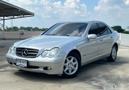 2003 Mercedes-Benz C180 Kompressor 1.8 Elegance รถเก๋ง 4 ประตู 