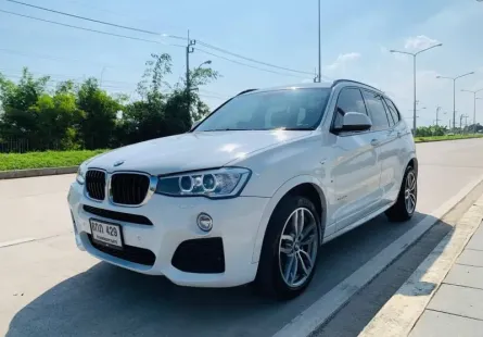 🚩BMW X3 2.0d xDrive  M-SPORT (F25) LCI  SUV 4WD 2017 แท้ จด 2018 👈