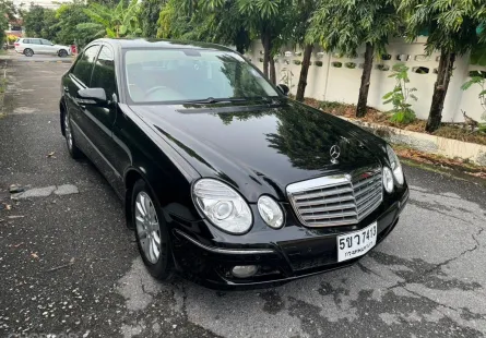 2007 Mercedes-Benz E200 Kompressor 1.8 Avantgarde รถเก๋ง 4 ประตู 