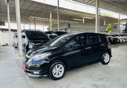 NISSAN NOTE 1.2 VL ปี 2018 รถสวย มือแรกออกห้าง ไมล์น้อย 8 หมื่นโล TOP สุด รับประกันตัวถังสวย