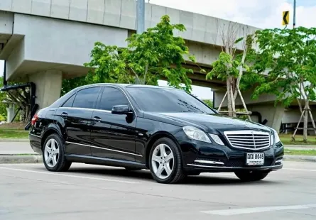 2012 Mercedes-Benz E200 1.8 รถเก๋ง 4 ประตู ดาวน์ 0%