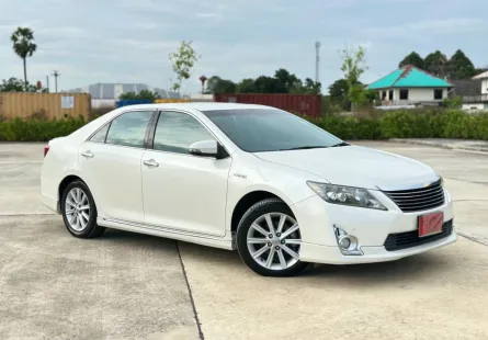 Toyota Camry 2.5 Hybrid Premiumเบาะหลังปรับเอ็นไฟฟ้า ปี 2013