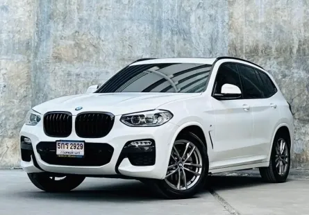 2019 BMW X3 2.0 xDrive20d M Sport SUV รถสวย ไมล์น้อย มือเดียว ป้ายแดง 