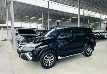 TOYOTA FORTUNER 2.8 V ปี 2018 รถสวย สภาพพร้อมใช้ ไมล์น้อย 7 หมื่นโล TOP สุด รับประกันตัวถังสวย