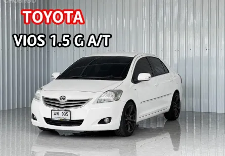  Toyota VIOS 1.5 G รถเก๋ง 4 ประตู ไม่เคยติดแก๊ส