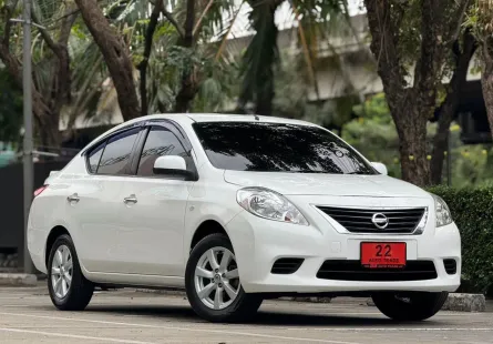 Nissan Almera 1.2 V รถมือเดียว ประวัติศูนย์ ไมล์น้อย สภาพสวย  