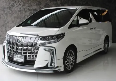 2016 Toyota ALPHARD 3.5 รถตู้/MPV ผ่อนสบาย รถบ้านไมล์แท้  แต่งสวย 